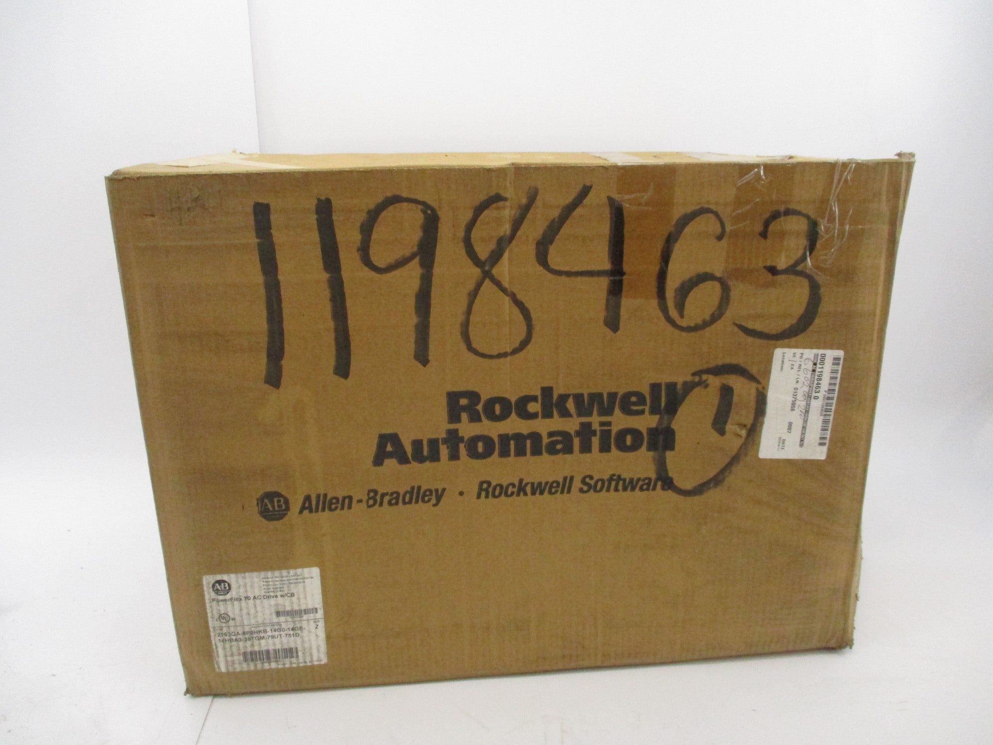 ALLEN BRADLEY 2163QA-8P0HKB-14G0-14GE-14HBA3-38TGM-79UT-751D SER. Z NSMP