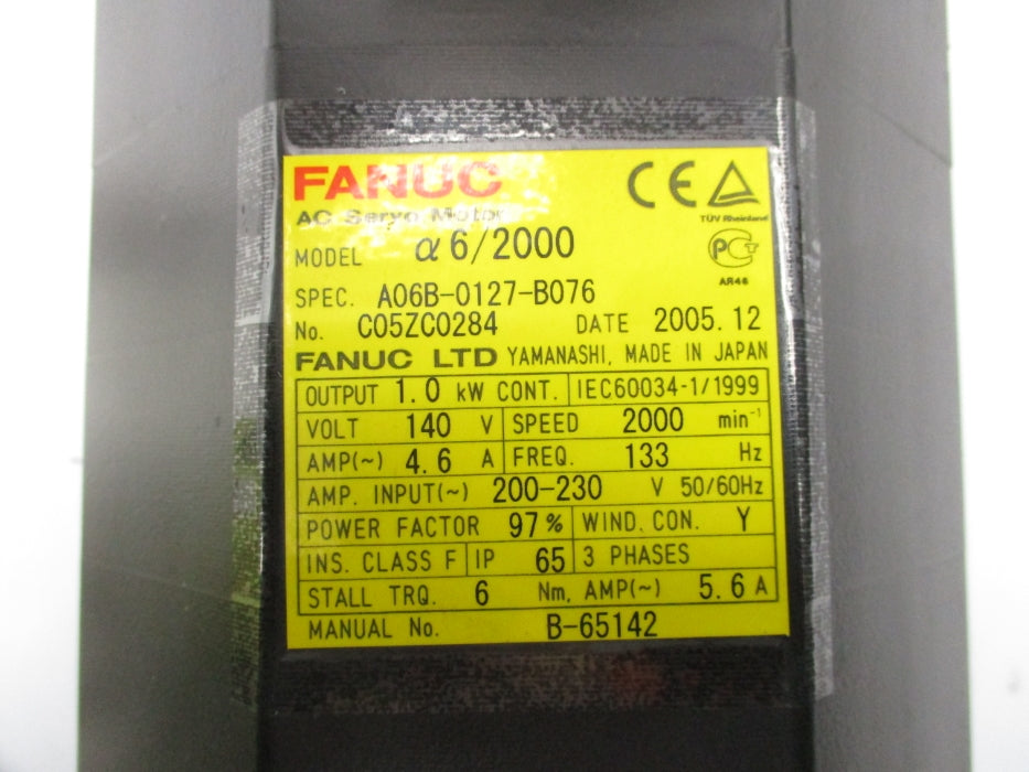FANUC A06B-0127-B076 NUPI