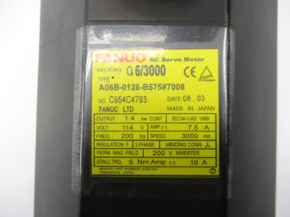 FANUC A06B-0128-B575#7008 NUPI