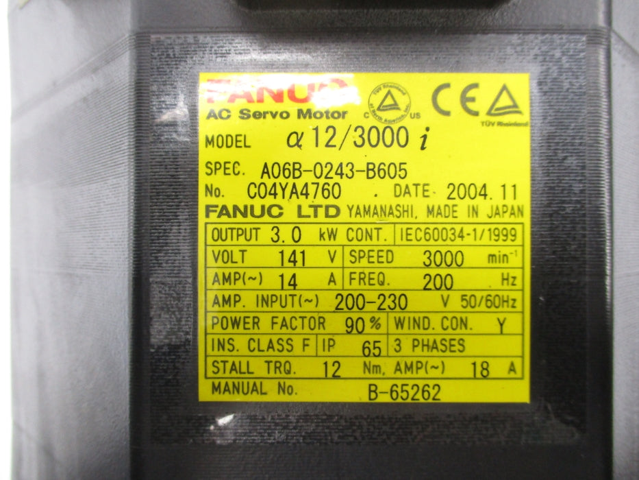 FANUC A06B-0243-B605 NUPI