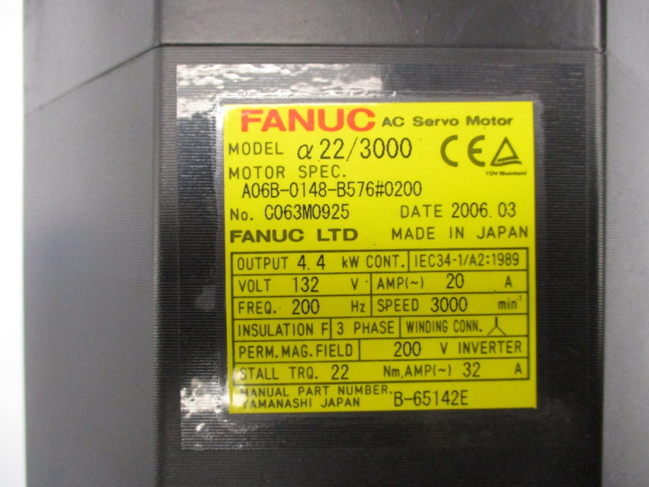 FANUC A06B-0148-B576#0200 NSNP