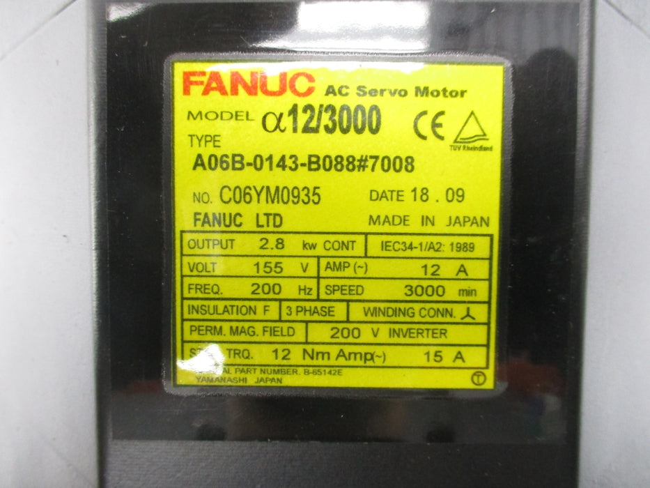 FANUC A06B-0143-B088#7008 UNMP