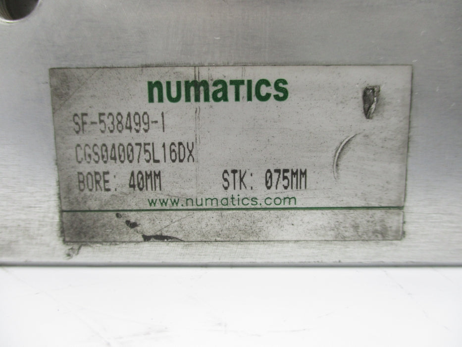 NUMATICS CGS040075L16DX UNMP