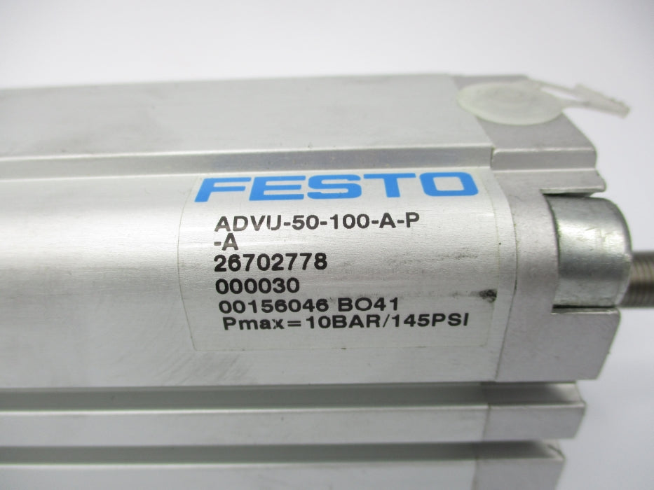 FESTO ADVU-50-100-A-P-A 145PSI NSNP