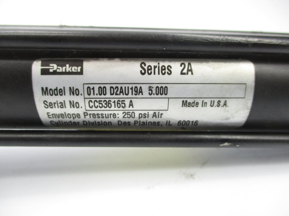 PARKER 01.00D2AU19A5.000 250PSI UNMP
