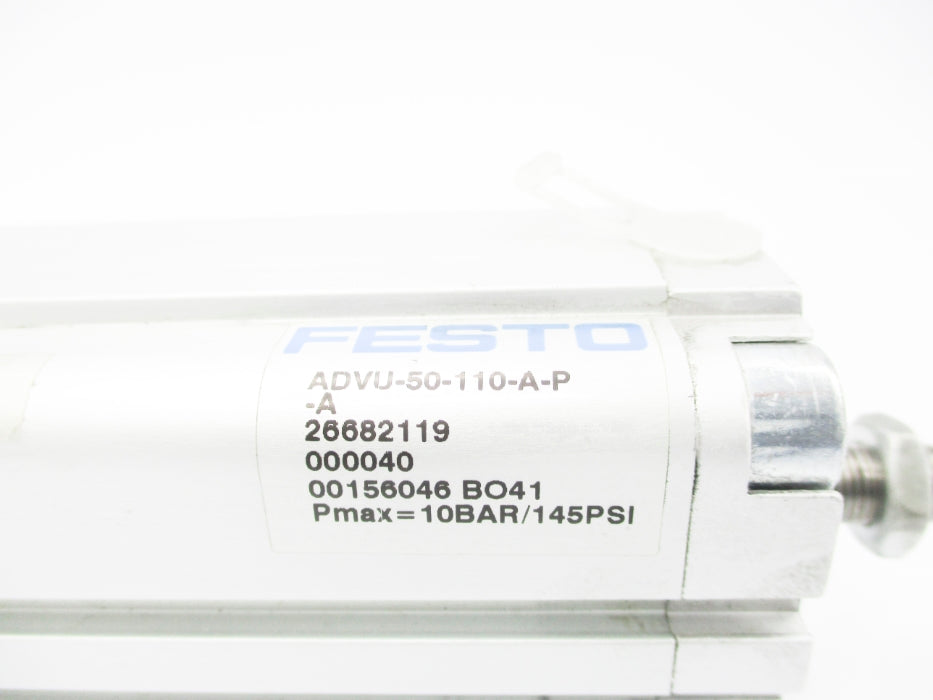 FESTO ADVU-50-110-A-P-A 145PSI NSNP