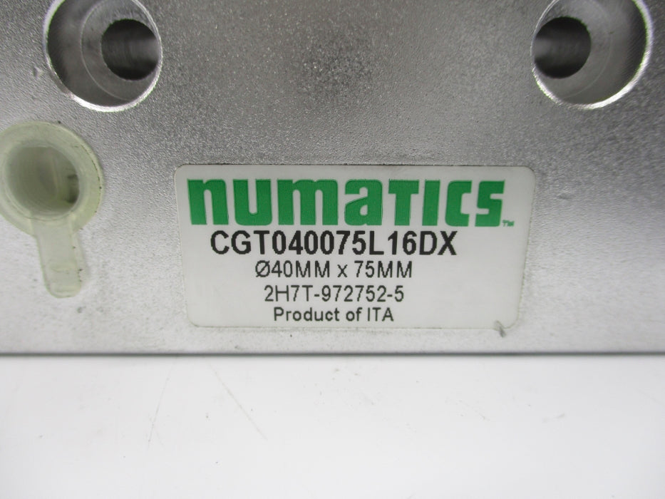 NUMATICS CGT040075L16DX NSNP