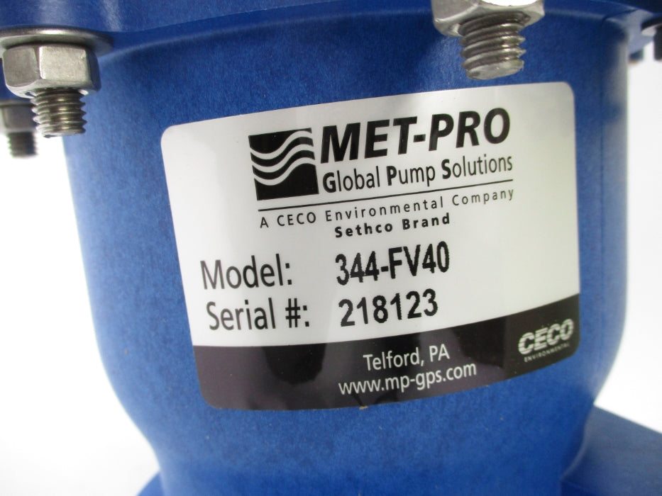 METPRO 344-FV40 NSMP