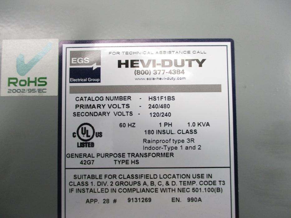 EGS HS1F1BS NSMP