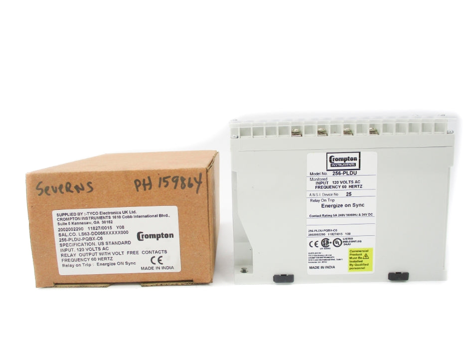 CROMPTON 256-PLDU-PQBX-C6 120V NSMP