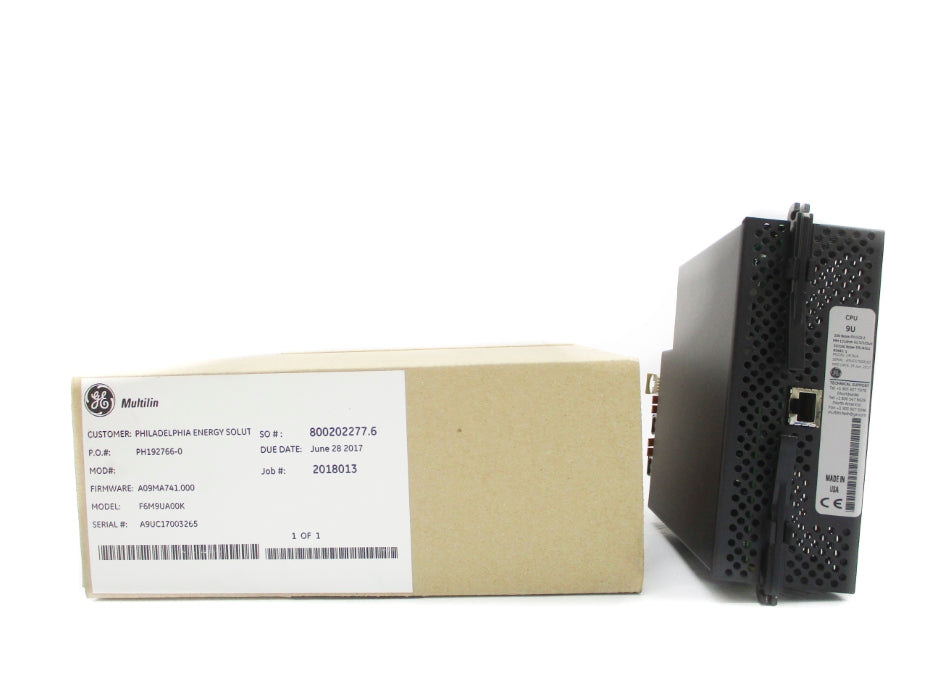 GENERAL ELECTRIC UR9UA F6M9UA00K NSMP