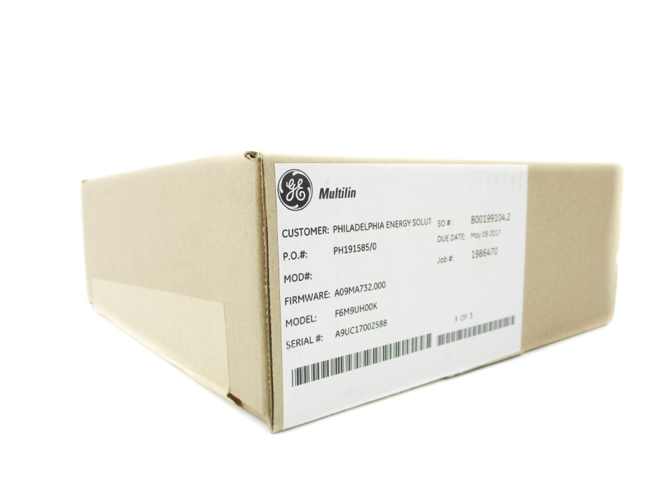 GENERAL ELECTRIC F6M9UH00K NSFS