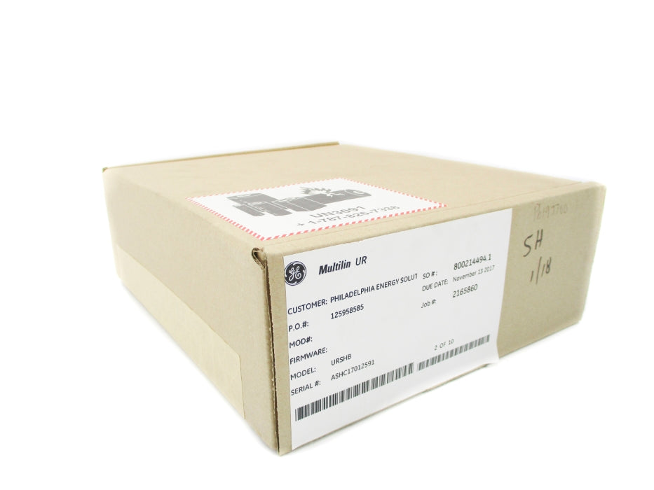 GENERAL ELECTRIC URSHB NSFS