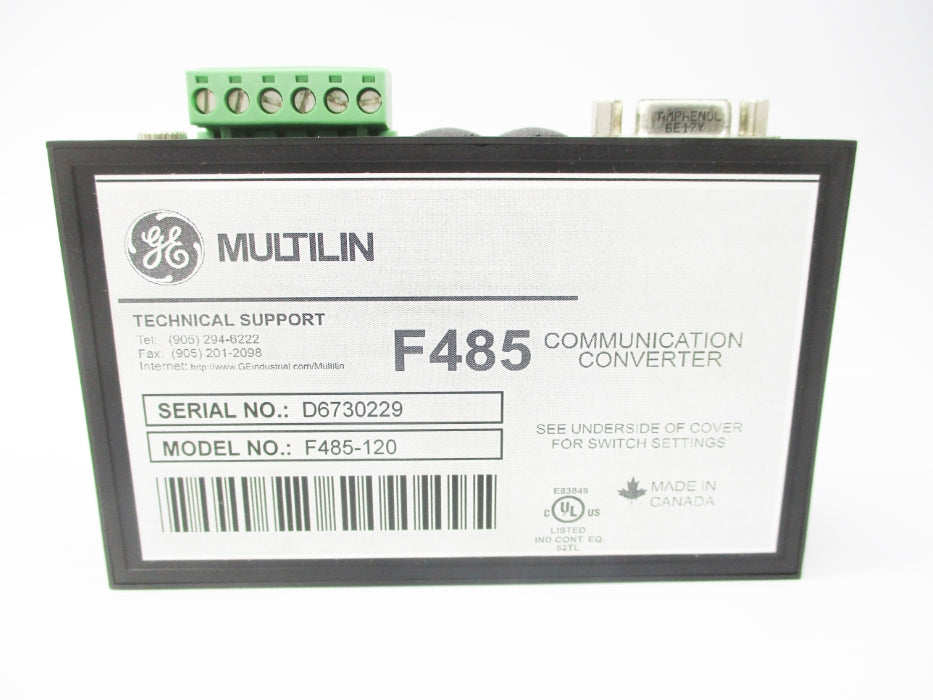 GENERAL ELECTRIC F485-120 UNMP