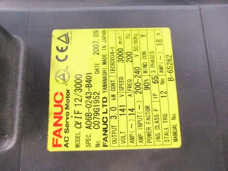 FANUC A06B-0243-B401 UNMP