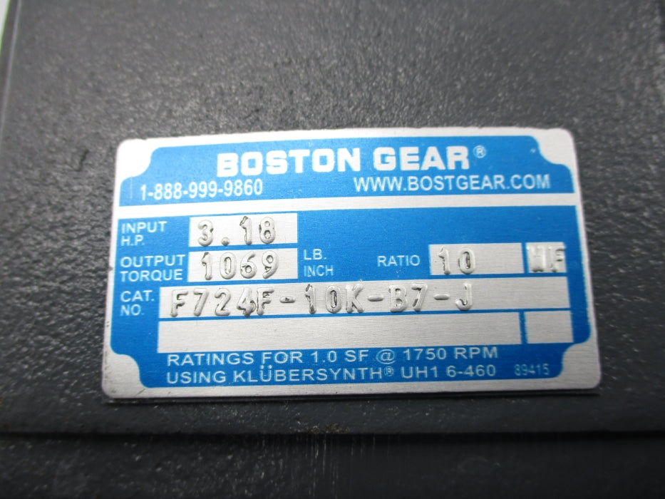 BOSTON GEAR F724F-10K-B7-J NSNP