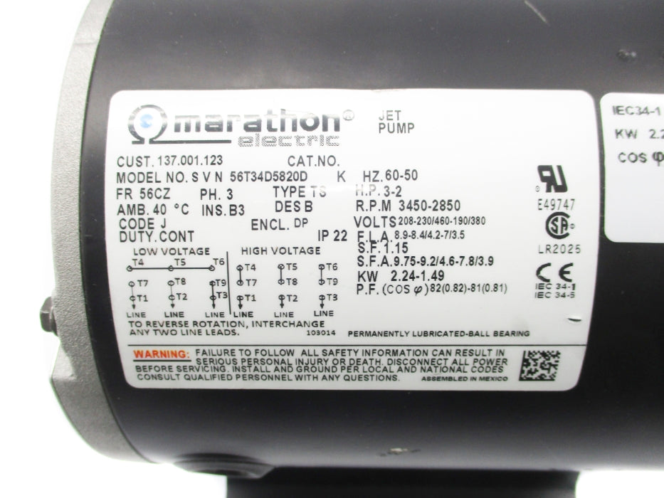 MARATHON 56T34D5820D (AS PICTURED) NSNP