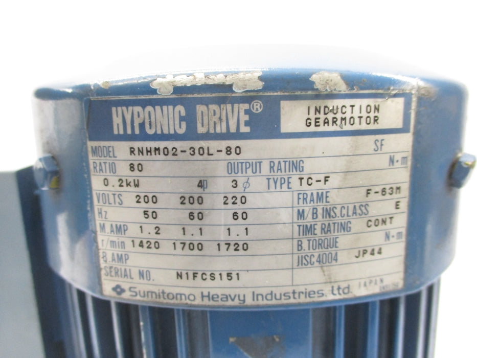 SUMITOMO RNHM02-30L-80 (AS PICTURED) NSNP