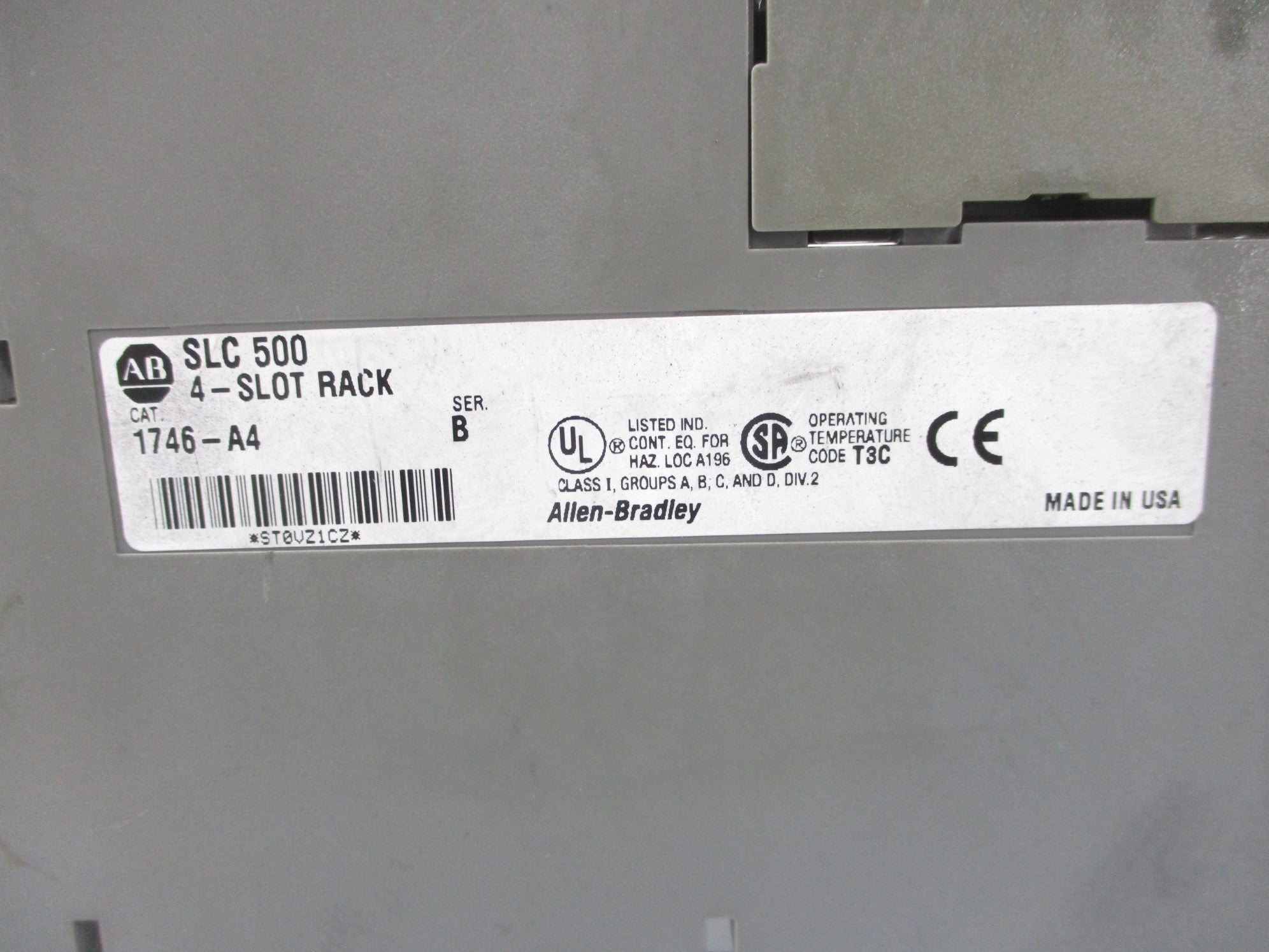 ALLEN BRADLEY 1746-A4 SER. B (AS PICTURED) UNMP