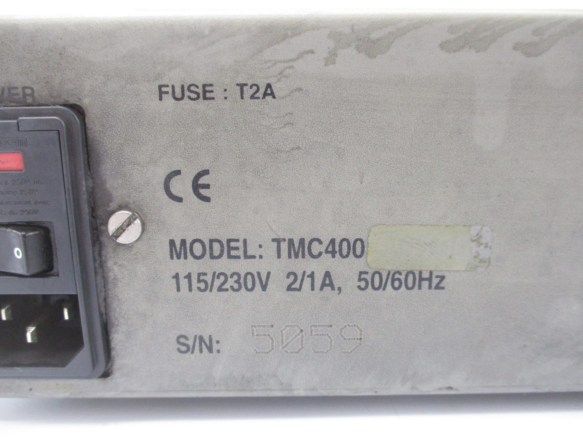 TELESIS TMC400 115/230V 2/1A UNMP