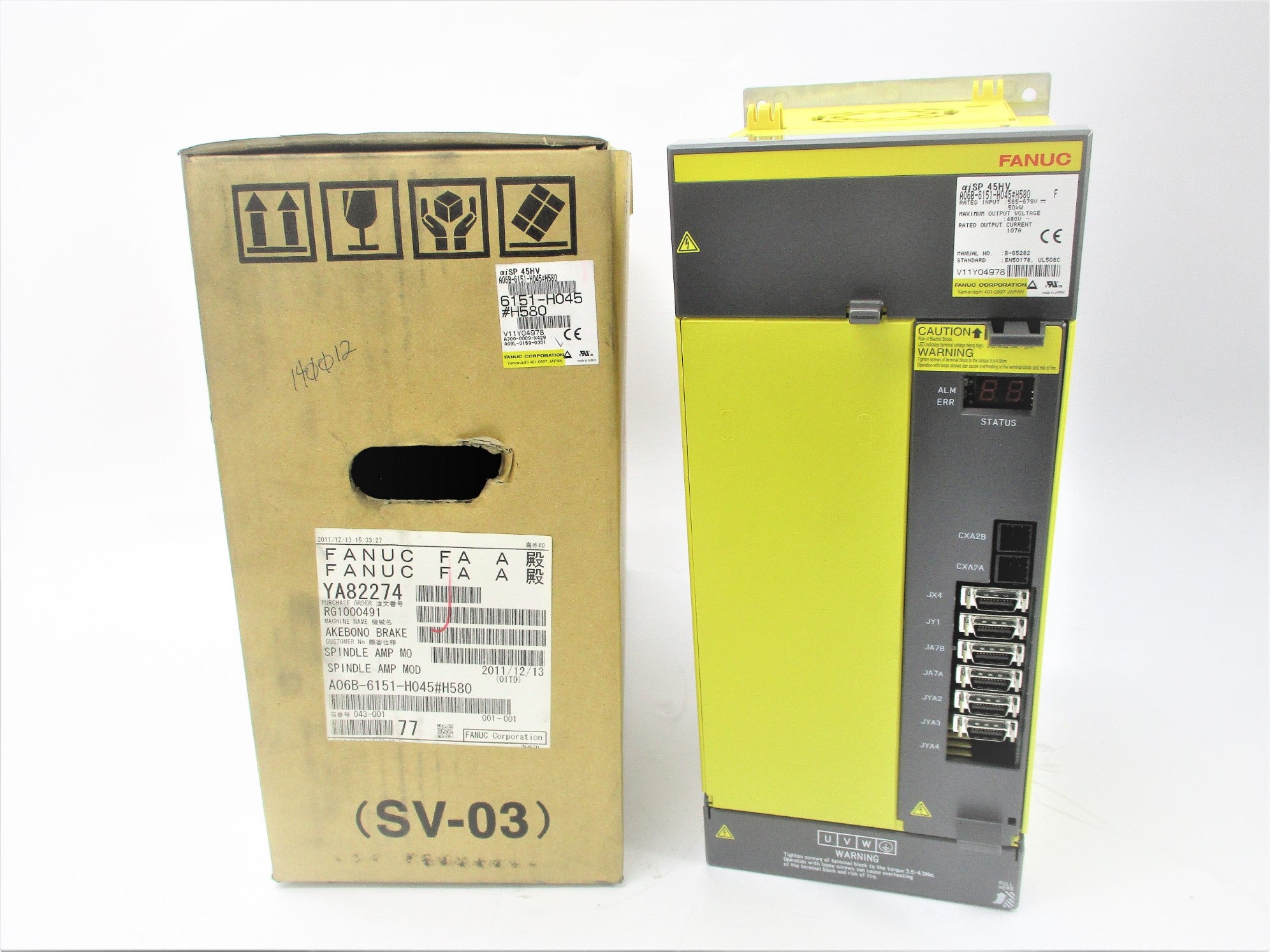 FANUC A06B-6151-H045#H580 NSMP