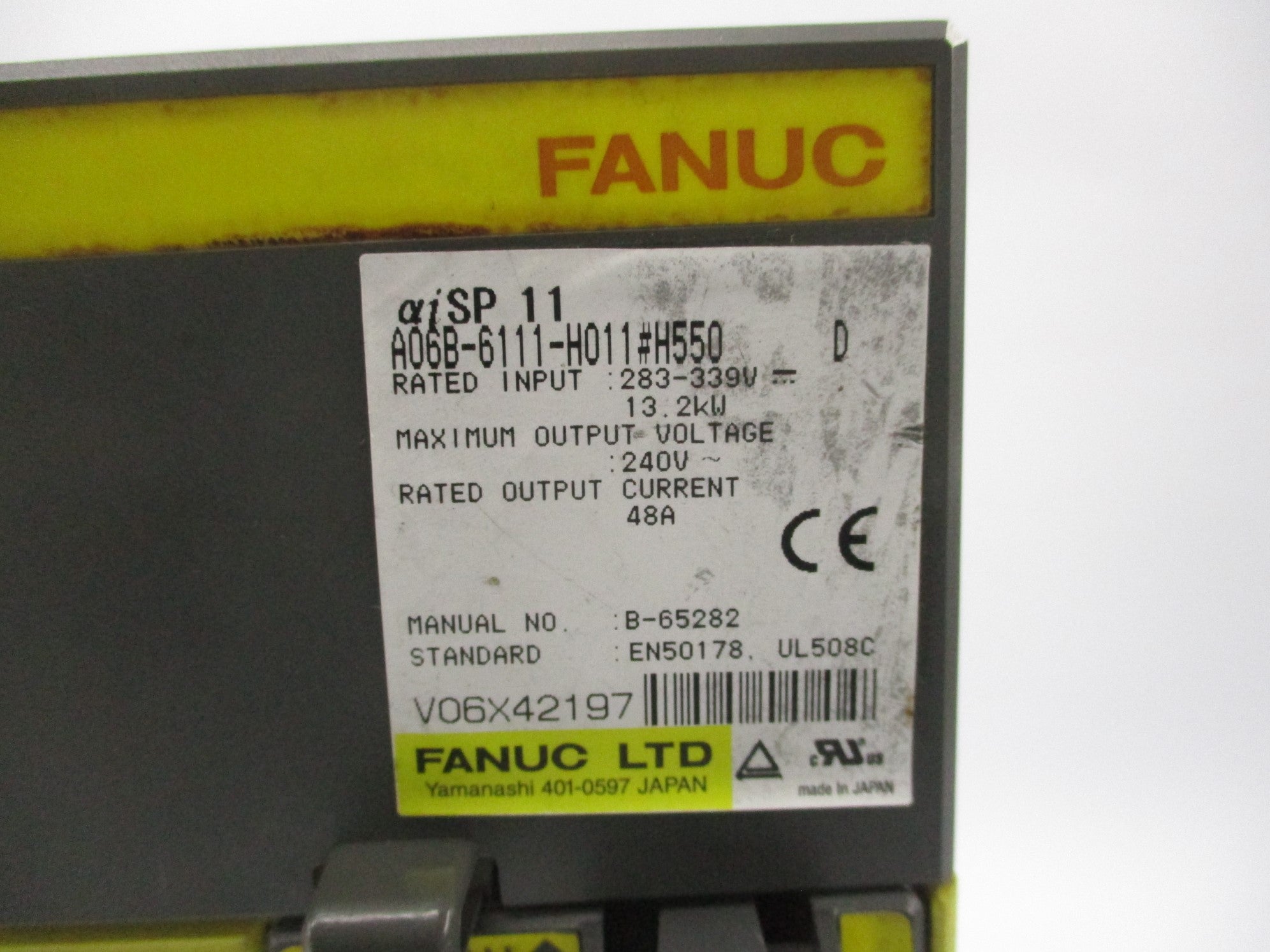 FANUC A06B-6111-H011#H550 UNMP