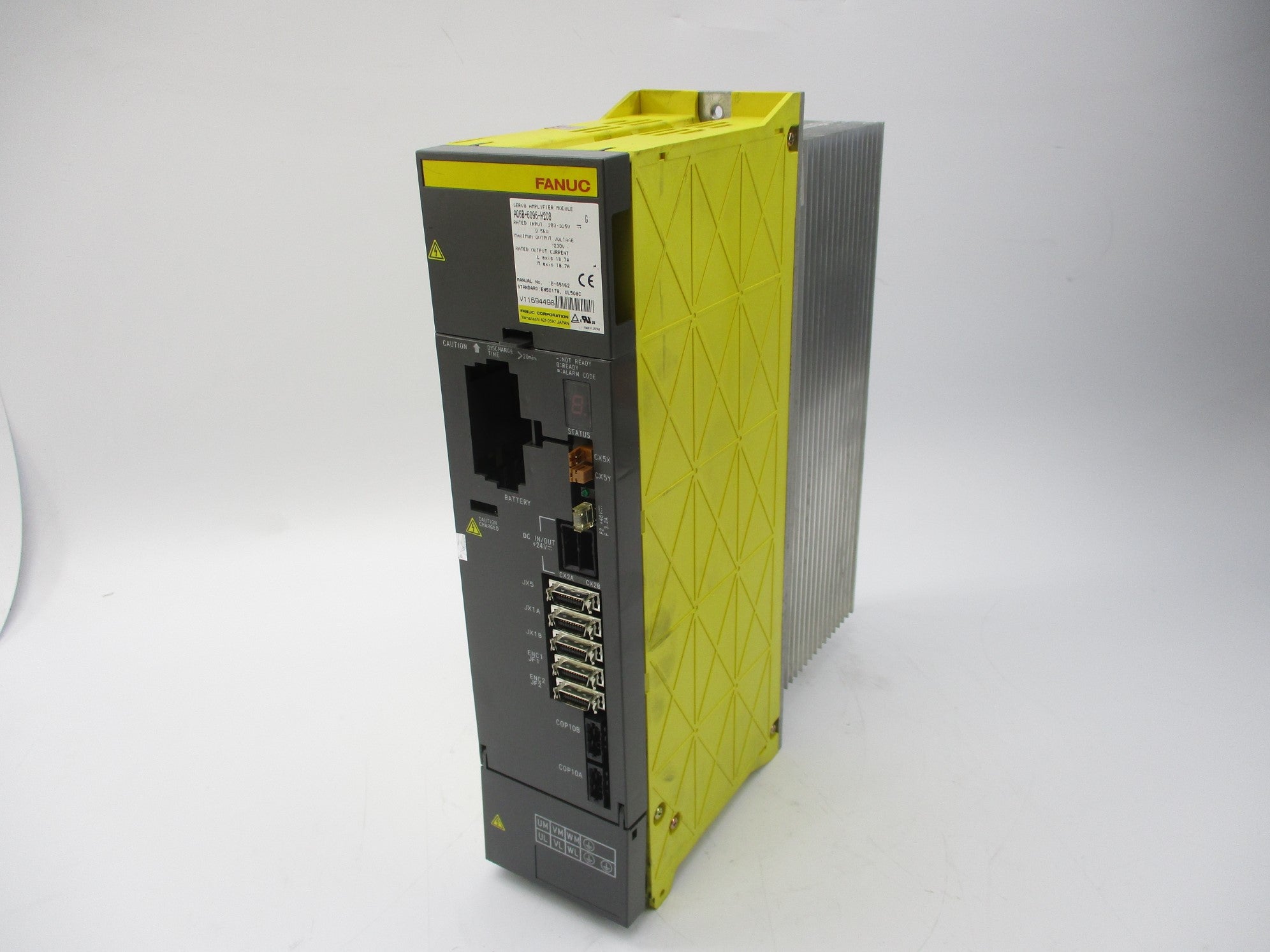 FANUC A06B-6096-H208 (MISSING BATTERY) UNMP