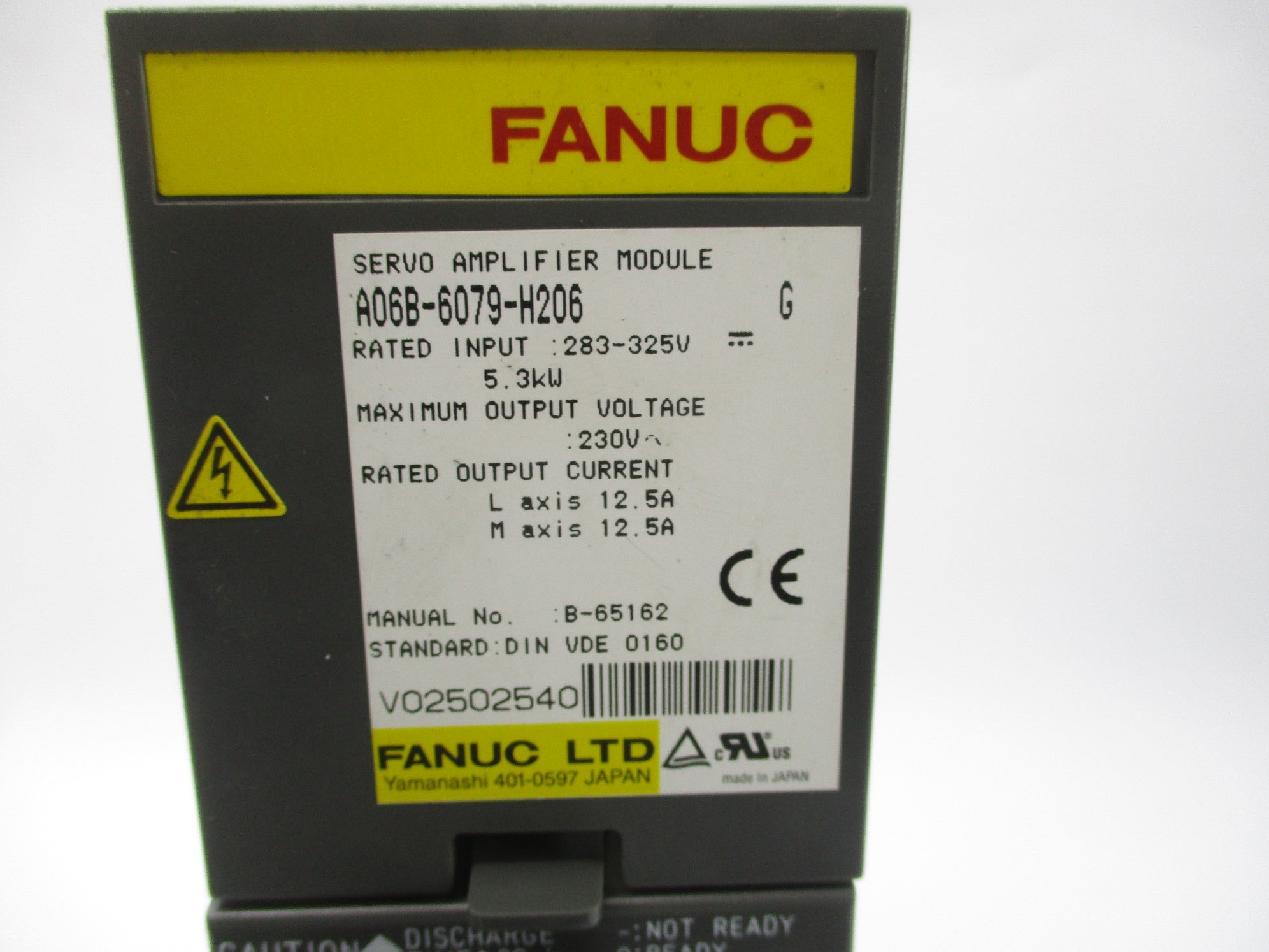 FANUC A06B-6079-H206 283-325V UNMP