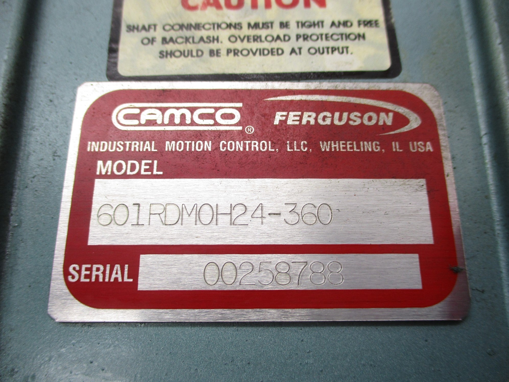 CAMCO 601RDM0H24-360 UNMP