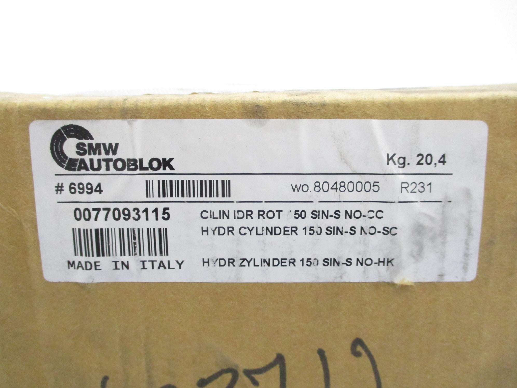 SMW AUTOBLOK 6994 804800004 R231 NSFS