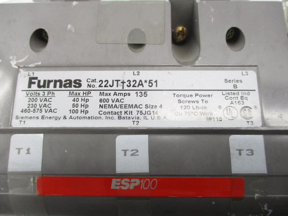 FURNAS 22JT+32A*51 SER. B 120V UNMP