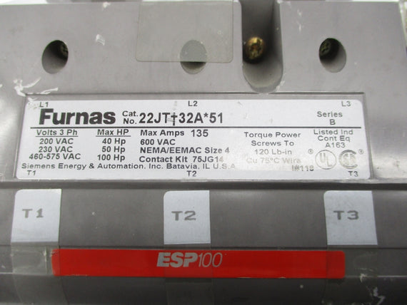 FURNAS 22JT+32A*51 SER. B 120V UNMP