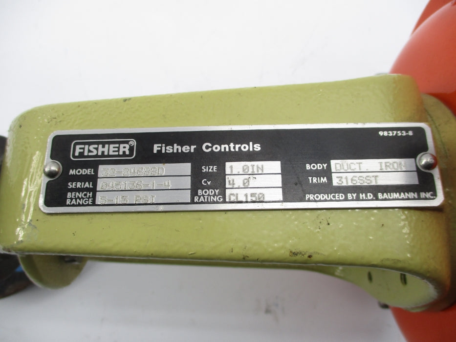 FISHER CONTROLS 32-24688D 5-15PSI NSNP