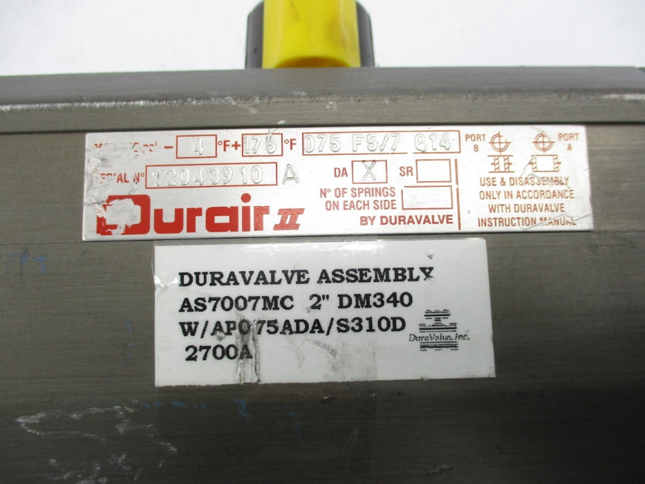 DURAVALVE DM340 NSNP