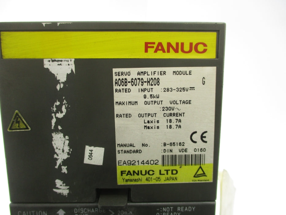 FANUC A06B-6079-H208 REMAN