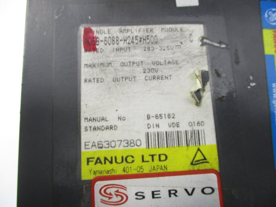 FANUC A06B-6088-H245#H500 REMAN