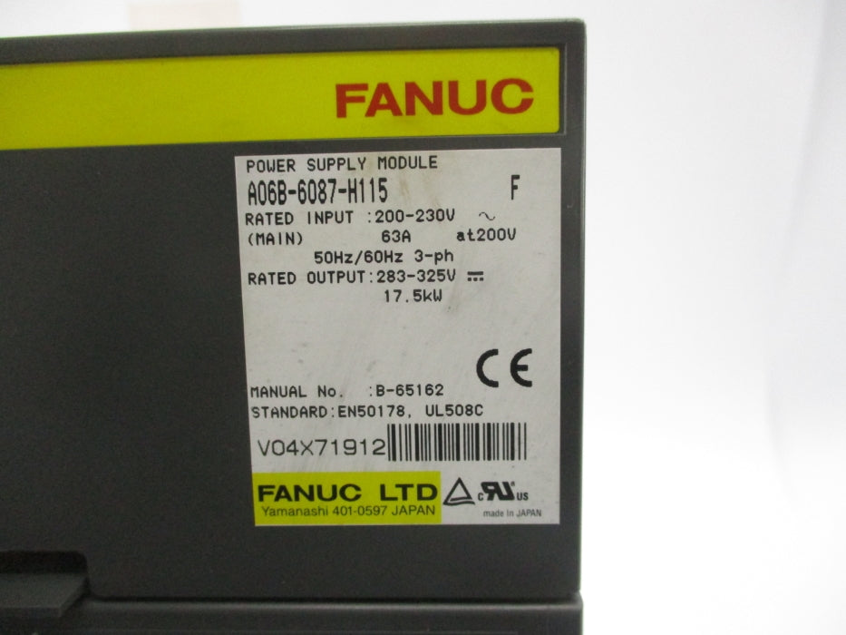 FANUC A06B-6087-H115 NSNP