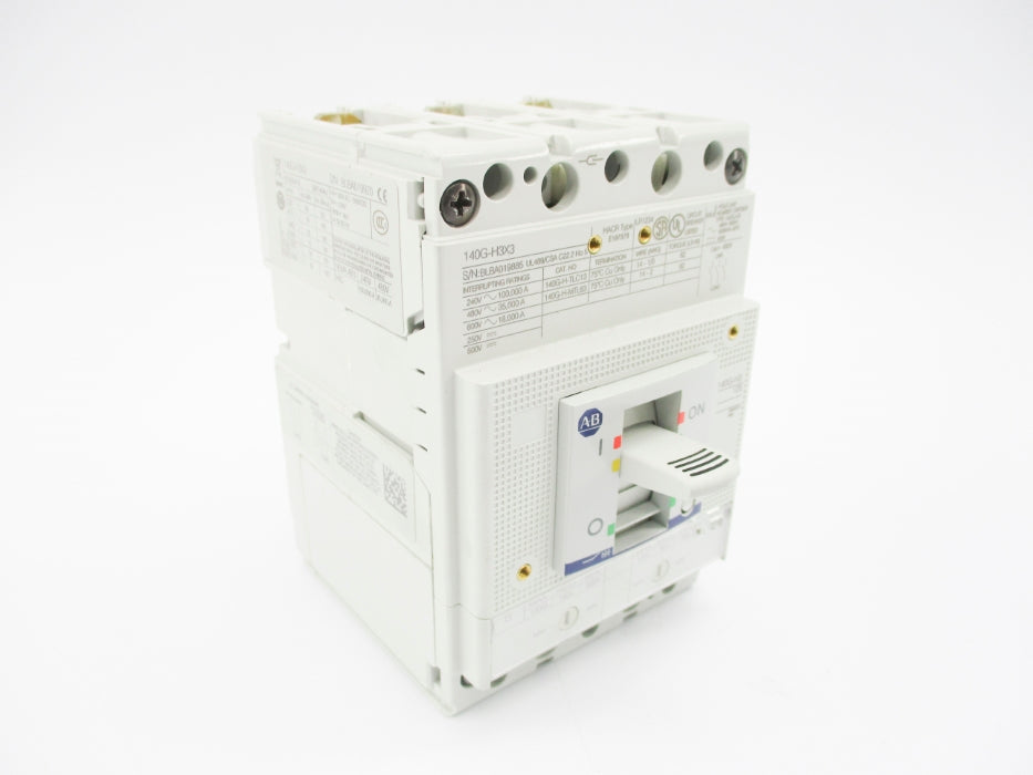 ALLEN BRADLEY 140G-H3F3-D10 SER. A 100A 600V NSMP