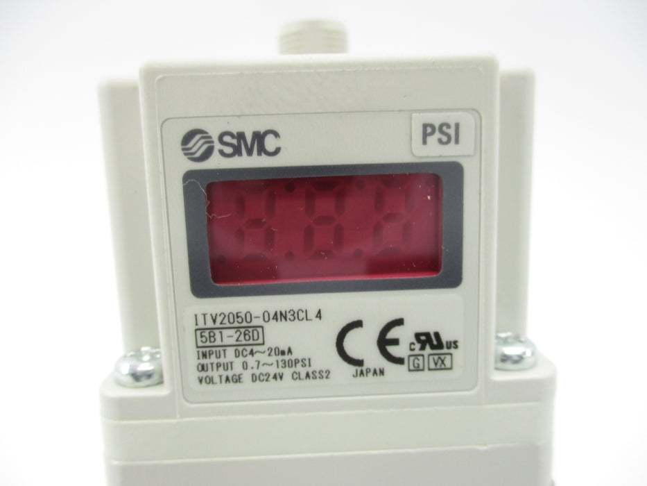 SMC ITV2050-04N3CL4 130PSI NSMP