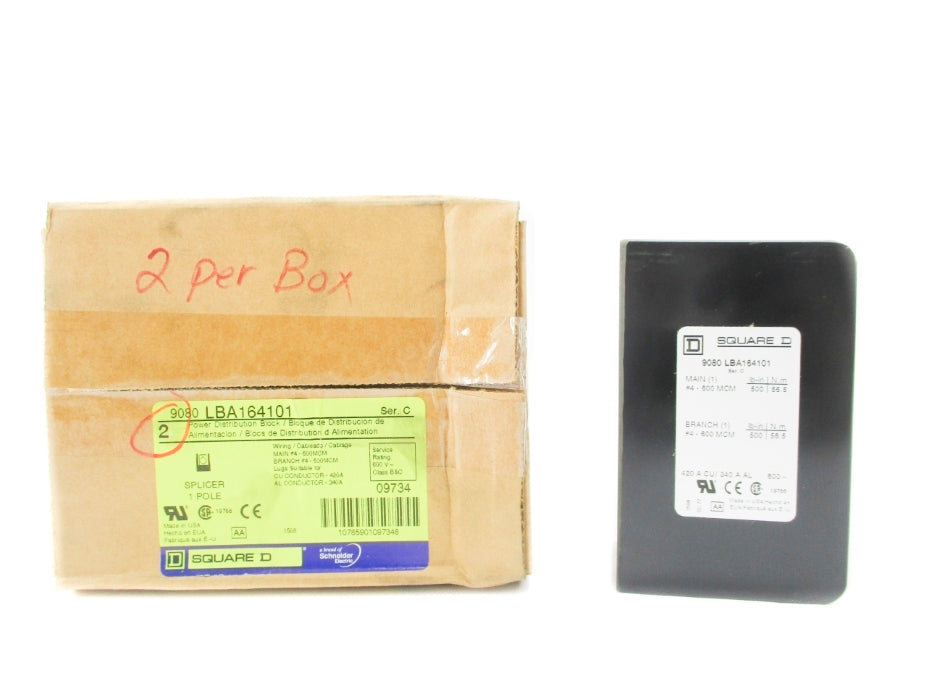 SQUARE D 9080LBA164101 SER. C (PKG OF 2) NSMP