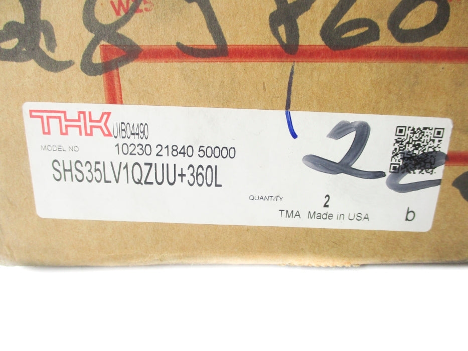 THK SHS35LV1QZUU+360L (PKG OF 2) NSFS