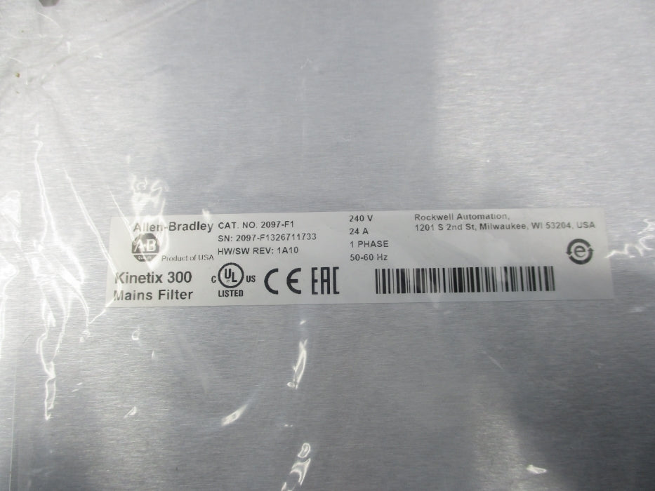 ALLEN BRADLEY 2097-F1 SER. A NSMP