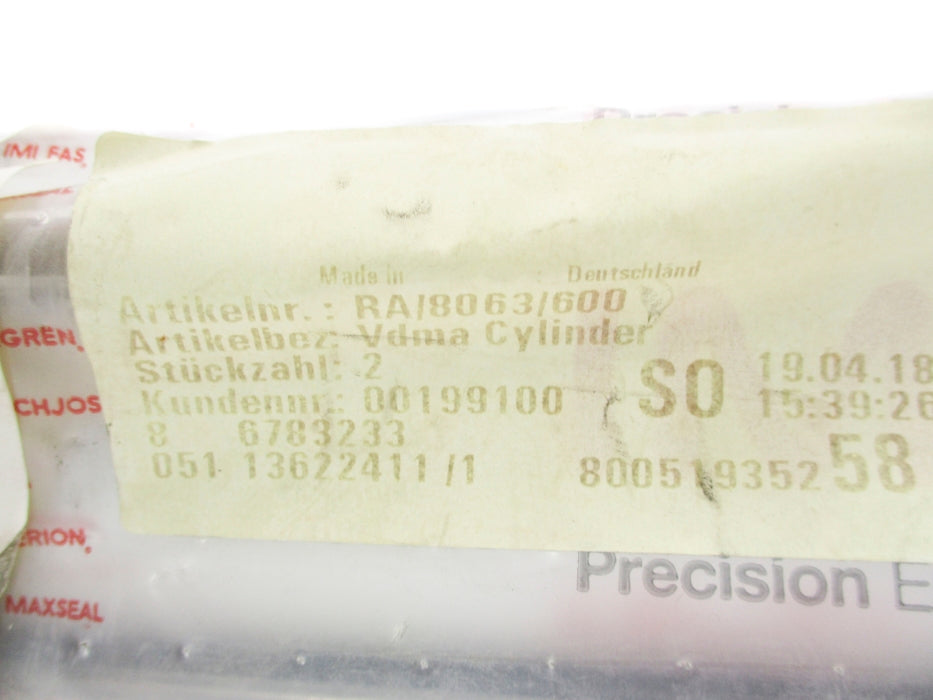 NORGREN RA/8063/600 NSMP