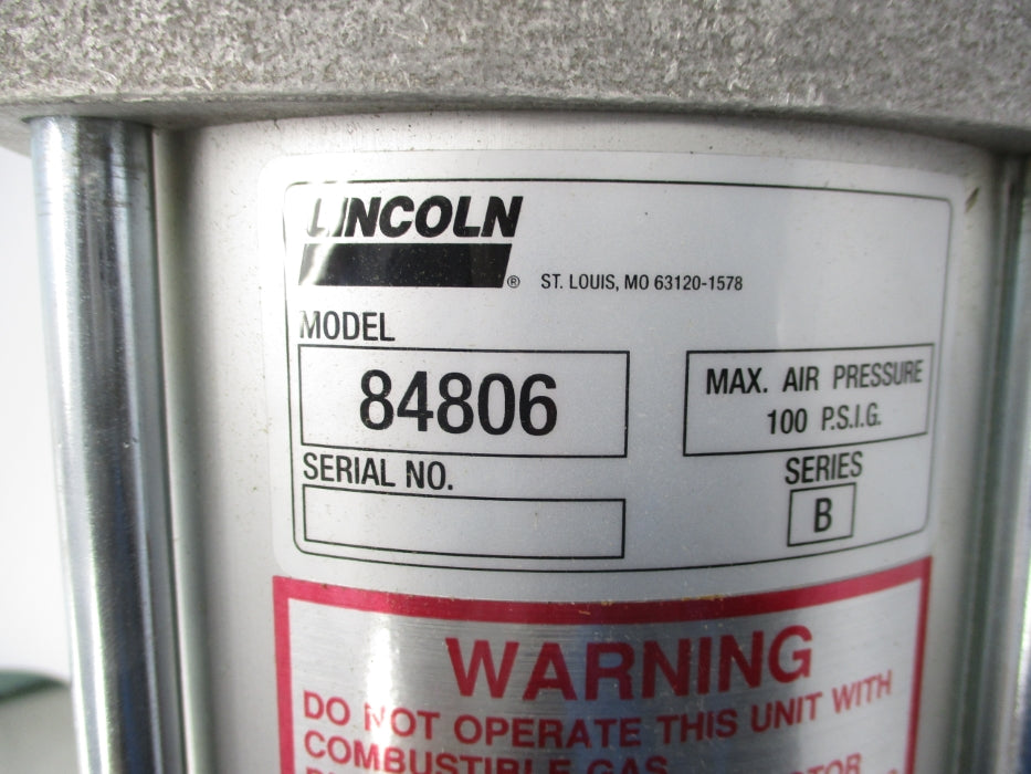 LINCOLN 84806 100PSI NSMP