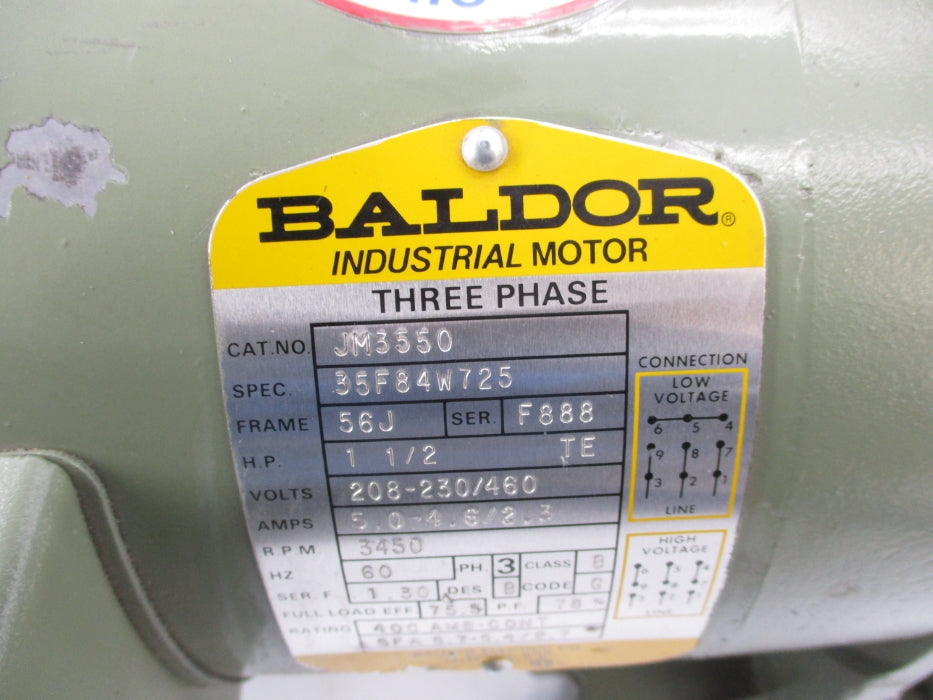 BALDOR JM3550 (AS PICTURED) NSNP
