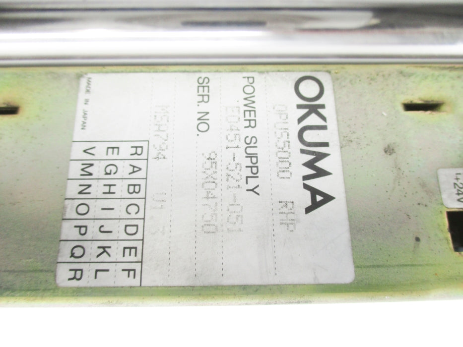 OKUMA E0451-521-051 (AS PICTURED) UNMP
