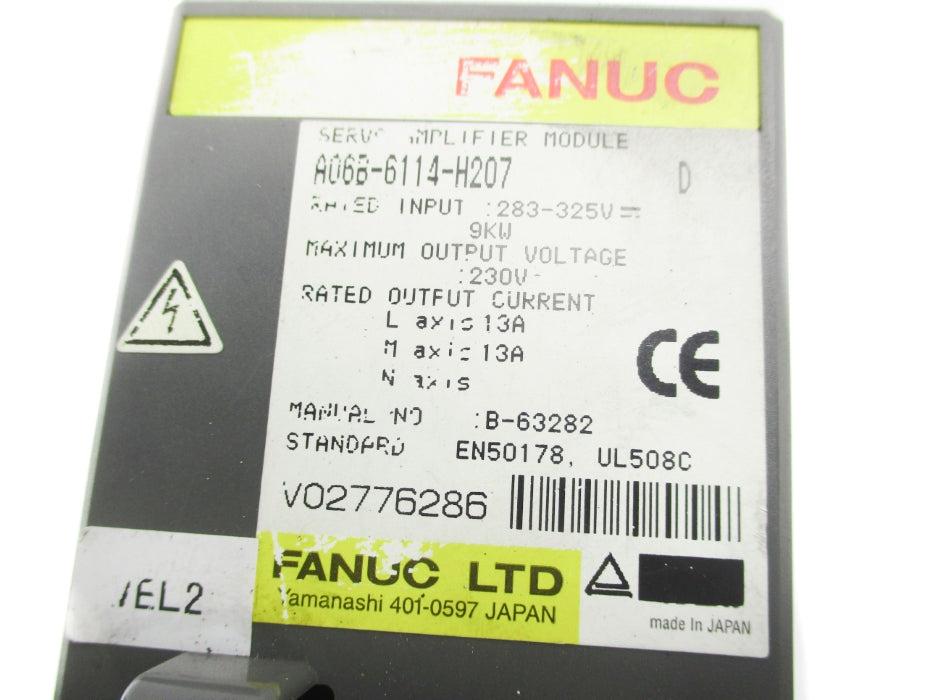 FANUC A06B-6114-H207 UNMP