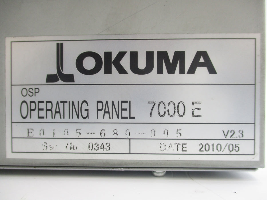 OKUMA E0105-680-005 UNMP