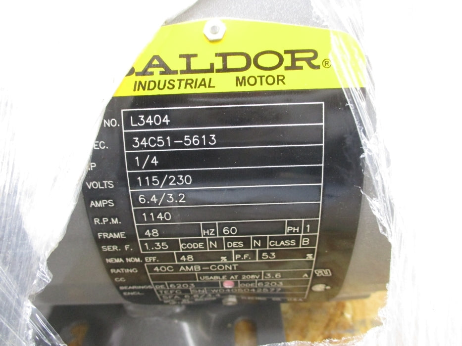 BALDOR L3404 NSMP