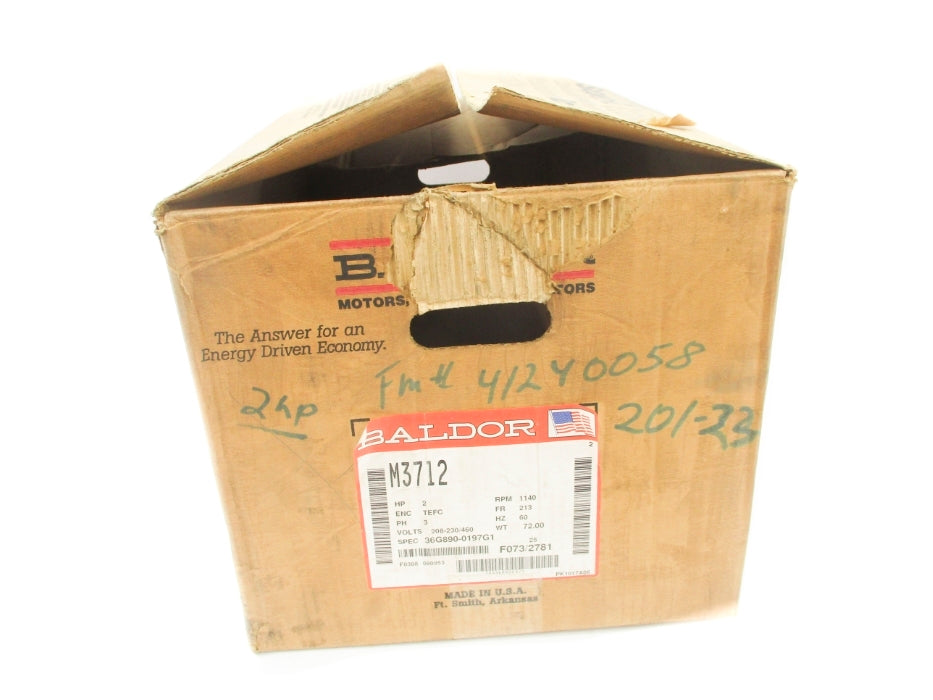 BALDOR M3712 NSMP